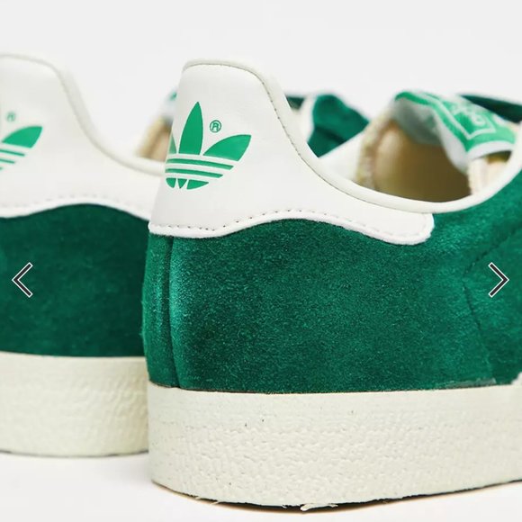 Adidas gazelle 40.5 Female US 7.5 Men GREEN***, 9-9.5 Women - Picture 3 of 5